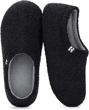 Sofora by RockDoves Women's Teddy Fleece Closed Back Indoor Slipper Larrge 9-10